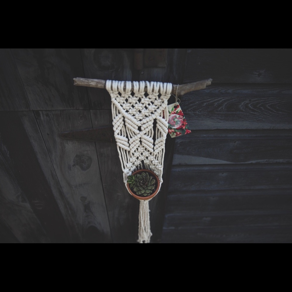Handmade Macrame Plant Hanger - Picture 4 of 6